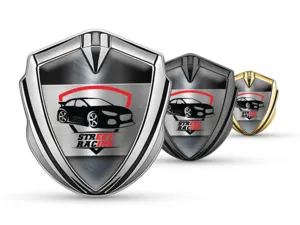 3d Metal Emblem Tuning Style Shiny 3D Decal